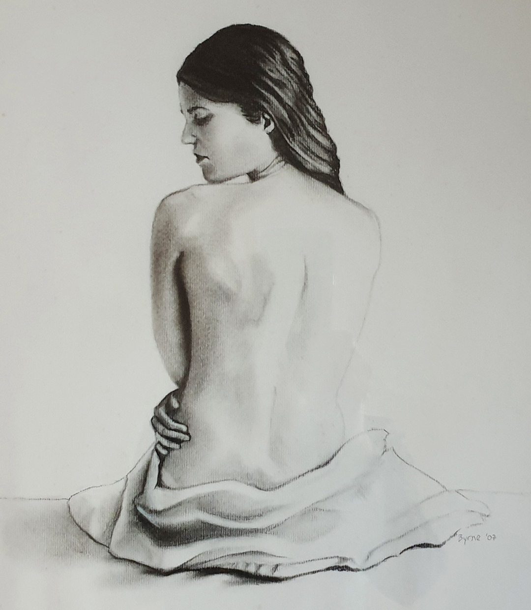 <span>Woman Drawing</span><i>→</i>